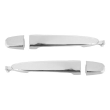 2 Stuks Achterdeur Handvat Buitendeur Handvat voor Sienna 2004-2010 69213-08020 69227-08040 Zilver