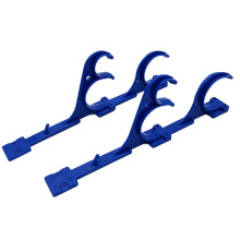Ensemble de Suspension pour Poteau de Piscine Crochets Multifonctions Durables en Plastique pour Râteaux à Feuilles ÉCumoires Tuyaux D'Aspiration