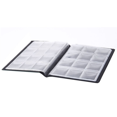 2X Album de Pieces Pochette Monnaies Storage 120 Cadre 2