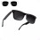 Smart Glasses Polarized Sunglasses Audio Microphone Bluetooth Speakers Call Remote Camera 1