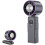 Rechargeable Portable Fan, 5 Speeds, LED Digital Display, Foldable Base, Long Battery Life, Type-C, Gray 1