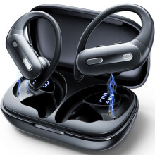 VEATOOL Kabellose Bluetooth 5.3 Ohrhörer, 90 Stunden Akkulaufzeit, kabelloses Laden, On-Ear, wasserdicht, tiefer Bass