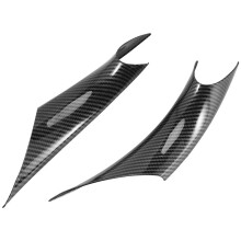 2Pcs ABS Cubierta de la Manija de la Puerta Interior Cubierta Protectora para - 3 4 Series 3 Series F30 F35 Estilo de Fibra de Carbono 2013-2019