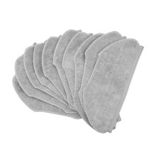 10 PièCes Accessoires de Remplacement de Chiffon de Vadrouille pour Aspirateur Robotique Qihoo 360 S10 X100 MAX