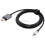 Adaptérový kábel 4K 60Hz Type-C / USB-C samec na HDMI samec, dĺžka: 1,8 m 3