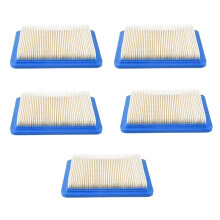 Filtres de Tondeuse à Gazon de Filtre à Air 5Pcs pour Briggs et Stratton 491588 491588S 399959
