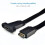 USB 3.1 Type-E To USB-C / Type-C Connector Front Panel Header 0.3m High Profile Bracket 4