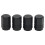 4PCS Tapas de Valvula de aire de rueda de neumaticos de aluminio para coche bicicleta 1