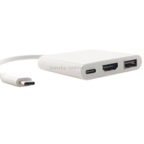 3-in-1 USB-Typ-C-zu-HDMI-Adapterkabel 2
