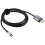 Adaptérový kábel 4K 60Hz Type-C / USB-C samec na HDMI samec, dĺžka: 1,8 m 2