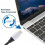 Adaptérový kábel 4K 60Hz Type-C / USB-C samec na HDMI samec, dĺžka: 1,8 m 5
