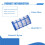 2PCS Replacement Filter Screen for Solar Pool Purifier Cleaner Ionizer 7