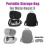 Storage Bag with Shoulder Strap for Meta Quest3 VR Headset Case for Meta Quest3 Storage Box VR Protection Shell Box B 3