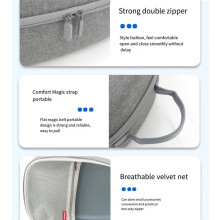 Aufbewahrungstasche mit Schultergurt für Meta Quest3 VR Headset Case für Meta Quest3 Aufbewahrungsbox VR Protection Shell Box B