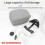 Storage Bag with Shoulder Strap for Meta Quest3 VR Headset Case for Meta Quest3 Storage Box VR Protection Shell Box B 6