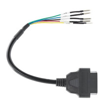 5X 16-Stift OBD OBD2 Hona K-Linje CAN-Linjebygel Tester-Kontakt Bildiagnostisk Förlängningskabel Sladd Pigtail