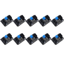 10X 3-Stifts 4-Stifts FläKtadapter PWM PC-Fodral KylfläKtnav 8-VäGs Splitter 12V Hastighetskontroll med 6-Stifts StröMport