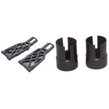 2x 8228 Steel Driving Gear Connecting Cup for 1/8 Zd Racing 9116 9020 9021 9203 & 2Pcs 8170 Front Lower Suspension Arm