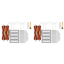2set for  Robot Vacuum Mop 2C Cleaner XMSTJQR2C Replacement Spare Parts Accessories Main Brush Side Brush Mop Rag