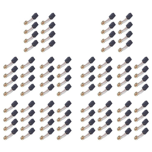 80 Pcs 12 X 9 X 6mm Electric Angle Grinder Carbon Brushes CB411