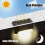 4PCS Solar Deck Light Step Light Landscape Lighting For Garden Decoration Waterproof Warm Warm White 5