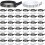 300 Pack Reusable Finger Size Gauge Measure Ring Sizer Plastic US Ring Measurement Tool White and Black 1