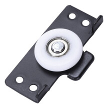 Hardware Accessories 40 Sets of Sliding Door Wardrobe Pulleys Wooden Door Sliding Door Silent Sliding Door Wheels Black