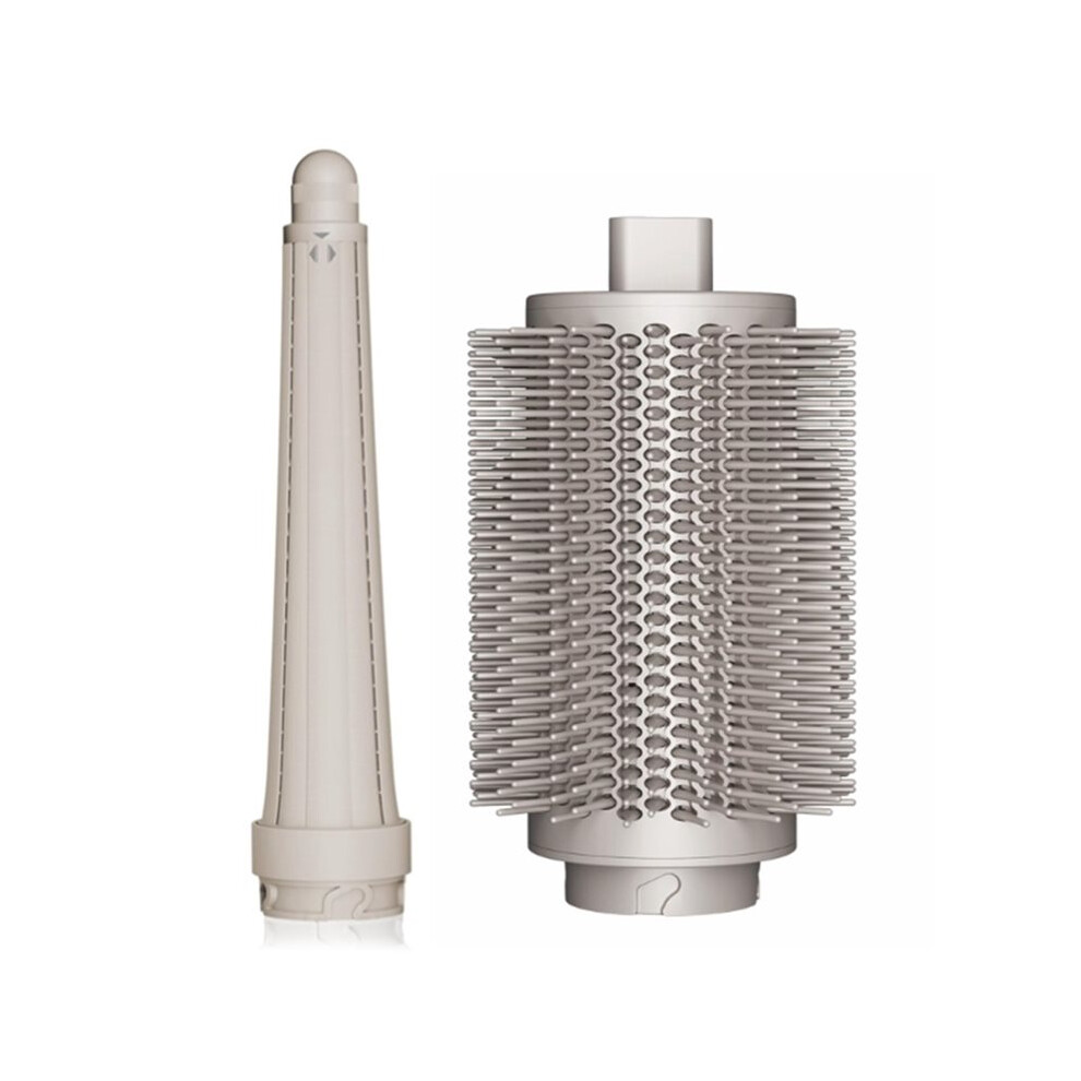 Unisex Upgraded Round Volumizing Brush And Long Hair Curling Barrels Attachment For Flexstyle Hd400 Attachment Large