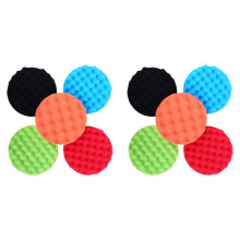 10Pcs 7inch 180mm Sponge Polishing Waxing Foam Buffing Pads for Polishers Auto Car
