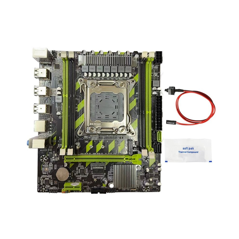 X79g Ddr3 Desktop Motherboard Lga2011 4Xddr3 Recc Slots Pci-E X16 Sata3.0 M.2 Nvme Server X79 Gaming Motherboard 6032810484033