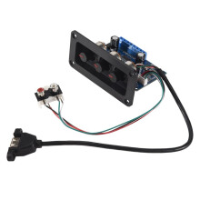 2.1 KanałOwy Wzmacniacz Cyfrowy PłYtka 2X25 w + 50 w BT5.0 PłYta Wzmacniacza Subwoofera Klasy D DC12-20 V z Kablem AUX + Kabel USB
