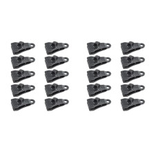 20 PeçAs de Clipes de Lona para ServiçOs Pesados, BraçAdeiras de Lona, Clipes de Cobertura de Piscina, Suporte de Fixadores de Barraca para Toldos,