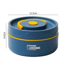 4x Food Warm Lunch Container,Stainless Steel Thermal Lunch Container Portable Thermal Bento Box Food Container B