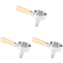 3X Tea Portafilter with Wooden Handle and Suit 58mm Coffee Machine/Teapresso Portafilter/Design for Tea Bag & Broken Tea