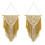 2X  Cotton Wall Decoration Macrame Wall Hanging  Hand Woven Simple Boho Style for Room 1