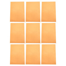 9-Delige Gellichtfilter Kleurcorrectie Gekleurde Overlays Filmverlichting Gelfilter voor Film, Video, Foto, Toneel (Oranje)
