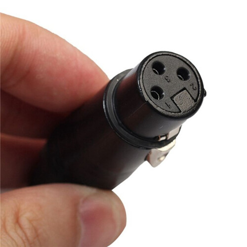 20pcs DIY 3Pin XLR Adapter Socket XLR Aviation Connector Welding  Microphone Cable Connector( Female) 1