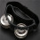 2X Tamburello da Percussione Con Metallo Jingles, Nero 6