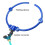4X 360Tree Water System Tree Root Watering Tool, Ring Circle Sprinkler Irrigation System Targeted Water for Little Tree 6