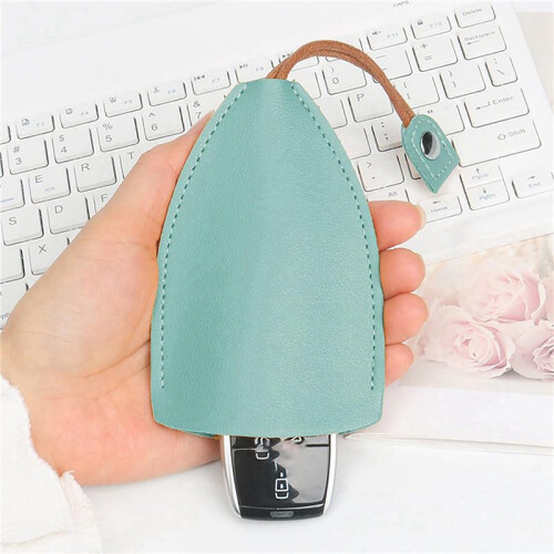 16Pack Pull Out Key Case, Pull-Out Cute Large-Capacity Car Key Case, Stylish PU Leather Key Wallets 1