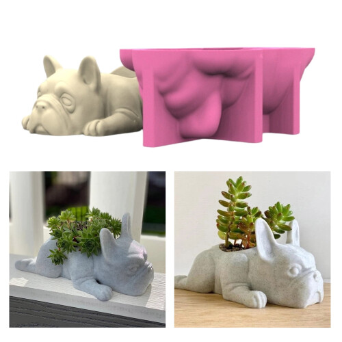 Silikon-Blumentopfform 15 x 8 x 5,5 cm 1