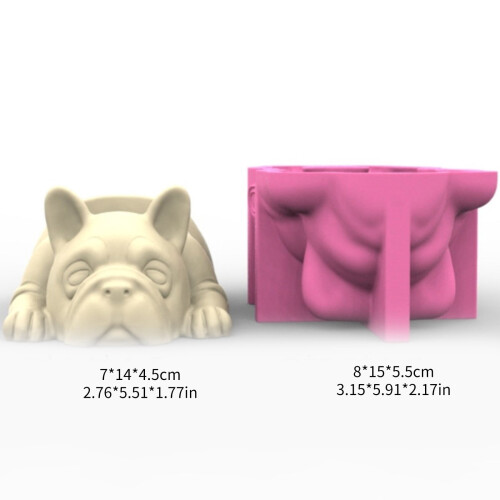 Silikon-Blumentopfform 15 x 8 x 5,5 cm 2