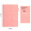 MOQIN blank journalnotatbok A5, linjert, 260 sider 2