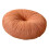 Rund manchesterdyna 40x40x13cm orange 2