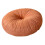 Rund manchesterdyna 40x40x13cm orange 3