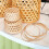Beige Bamboo Weaving Strips 2 Rolls 4