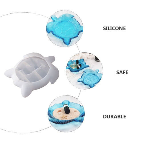 Sköldpaddsformad silikonform, 1-pack 2