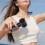 High-quality portable fan featuring ice compression technology, a long-lasting battery, and adjustable settings. 2