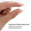 8-Piece Ring Sizer Set for Loose Rings, Invisible Ring Sizer with Ring Measuring Tool for Women 4