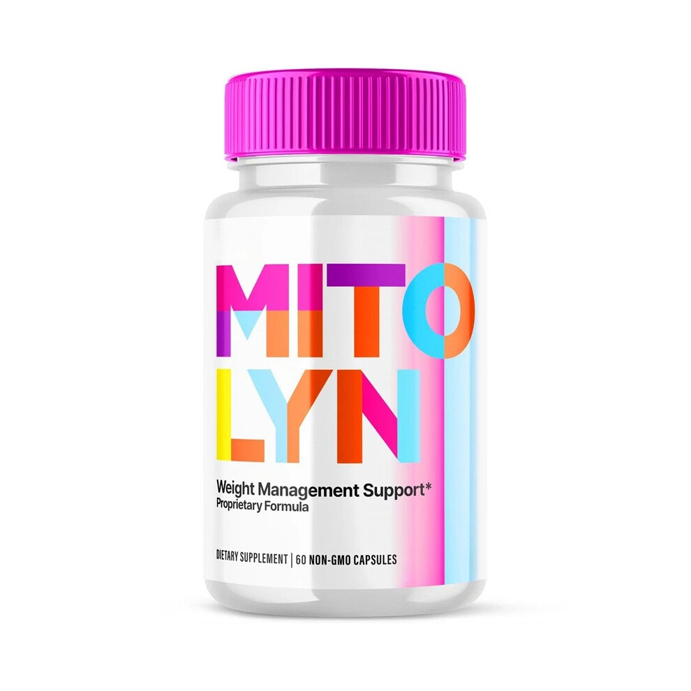 (3 bottles) Weight Loss Supplement - Diet Pills New MITOLYN - 60 Cap - Promotes Mitochondria